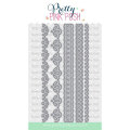 プリティピンクポッシュ Doily Borders