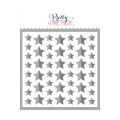 プリティピンクポッシュ Half Stars Stencils (2 Pack)