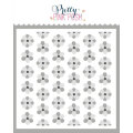 プリティピンクポッシュ Layered Spring Flowers Stencils (3 Pack)