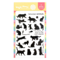 ワッフルフラワー Cattitude Stamp Set V2