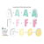 アルテニュー Layered Letters AFG Stamp & Die Bundle