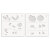アルテニュー Rose Buds Layering Stencil Set (2 in 1)