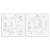 アルテニュー Sentimental Florals Simple Coloring Stencil Set (2 in 1)
