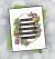 アルテニュー Sentimental Florals Simple Coloring Stencil Set (2 in 1)
