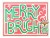 ローンフォーン giant outlined merry & bright