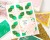 ピンクフレッシュスタジオ Overlapping Geo Leaf