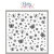 プリティピンクポッシュ Layered Butterfly Floral Stencils (4 Pack)