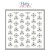 プリティピンクポッシュ Layered Spring Flowers Stencils (3 Pack)