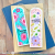 ワッフルフラワー Round Floral Bookmark Duo