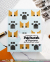 ワッフルフラワー Patchwork Cat