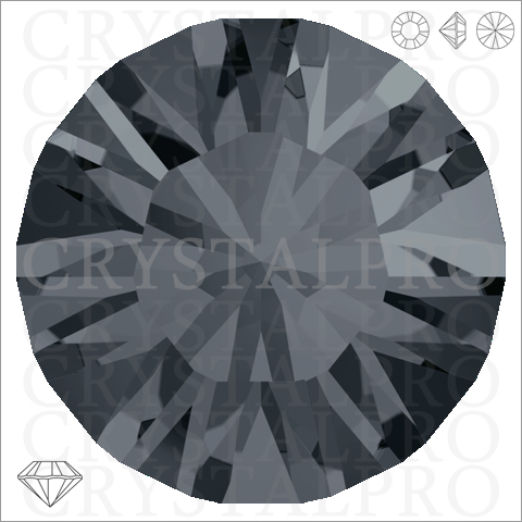 スワロフスキー　#1028 クリスタルシルバーナイト