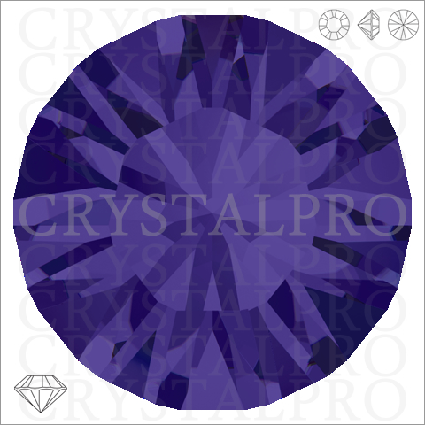 スワロフスキー　#1028 パープルベルベット