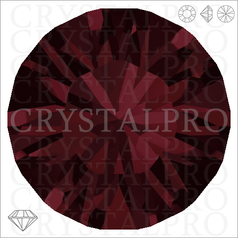 スワロフスキー　#1028 バーガンディ