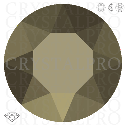 スワロフスキー　#1088　クリスタルメタリックライトゴールド