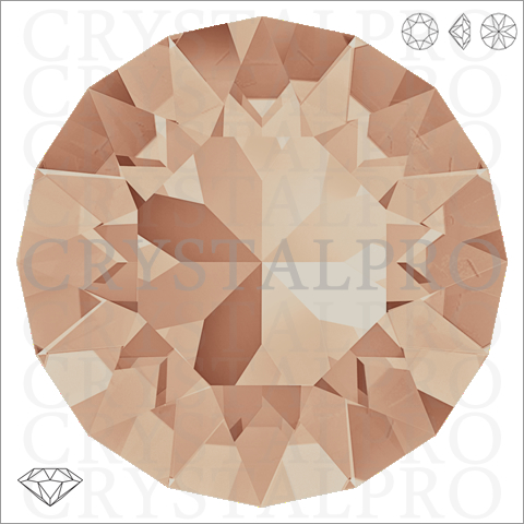 スワロフスキー/ラウンドストーン/#1088 XIRIUS Chaton/pp18/ライト