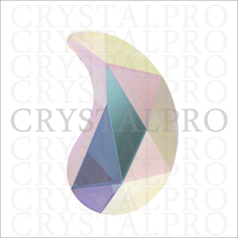 スワロフスキー #2365 Paisley Y Flat Back