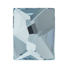 スワロフスキー #2520 Cosmic FB アクアマリン 2ヶ 8×6mm 【メール便可】