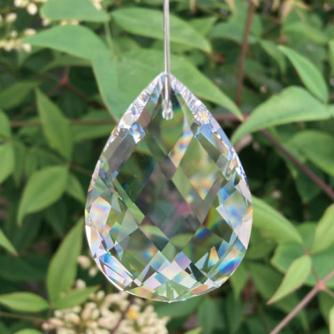 プレシオサ#2661 MC 51x33mm アーモンド クリスタル 1個