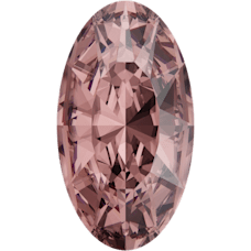 スワロフスキー #4162 Elongated Oval ヴィンテージローズ 14x7.5mm 2ヶ
