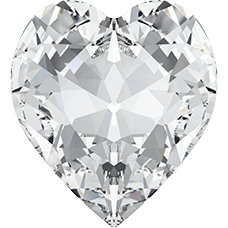 スワロフスキー #4831Antique Heart クリスタル 5.5x5mm 　6ヶ 【メール便可】