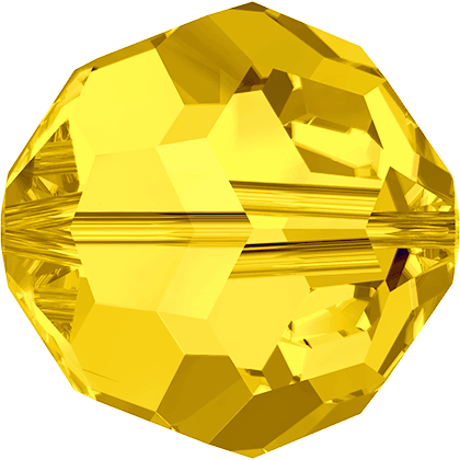 特売 数量限定 スワロフスキー 5000 サンフラワー 6mm 12ヶ