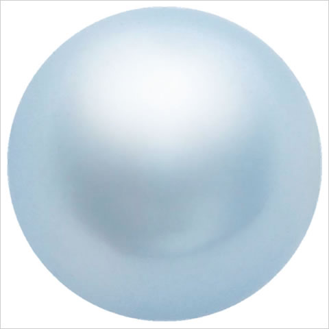 スワロフスキーパール　#5810　クリスタルライトブルーパール