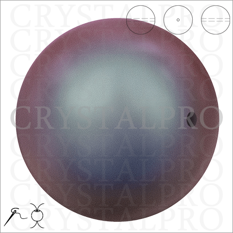 スワロフスキー #5810 イラデサントレッド