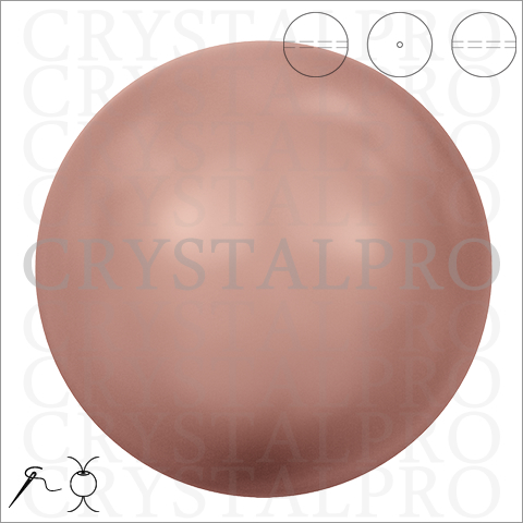 スワロフスキー #5810 ローズピーチ