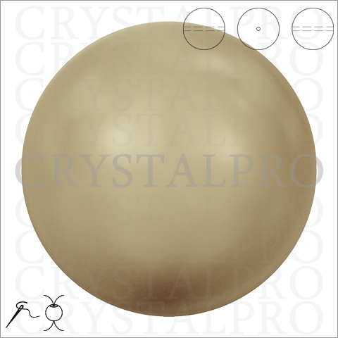 スワロフスキー #5810 ヴィンテージゴールド