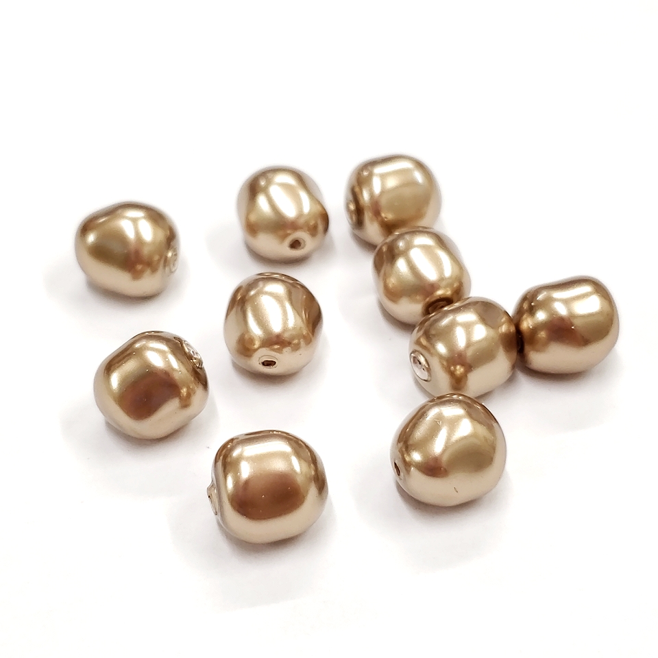 スワロフスキーパール #5840 クリスタルブロンズパール 12mm 2ヶ