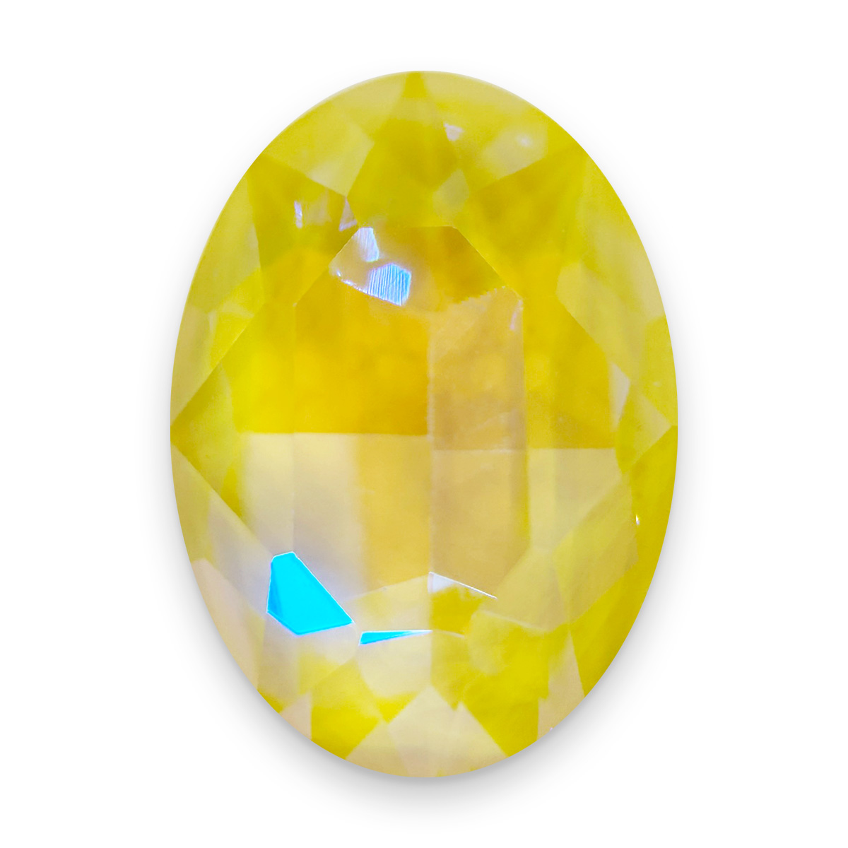 オーロラクリスタルのオーバル形状のサンシャインディライトの画像