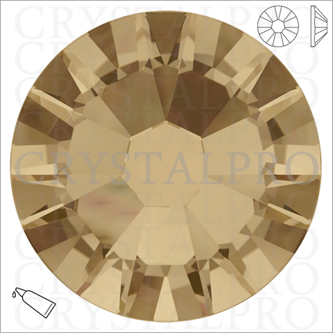 スワロフスキー #2058 クリスタルゴールデンシャドウ