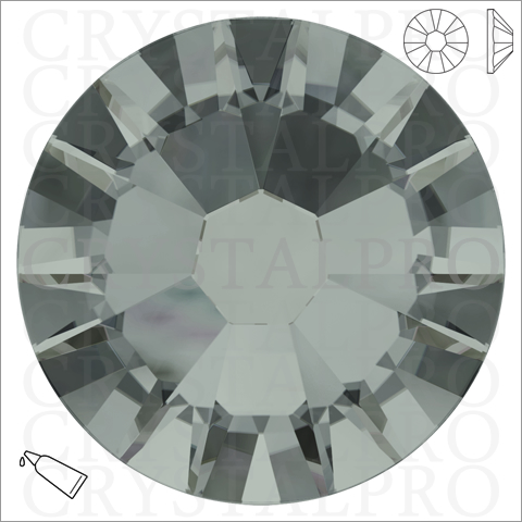 スワロフスキー #2058 ブラックダイヤモンド