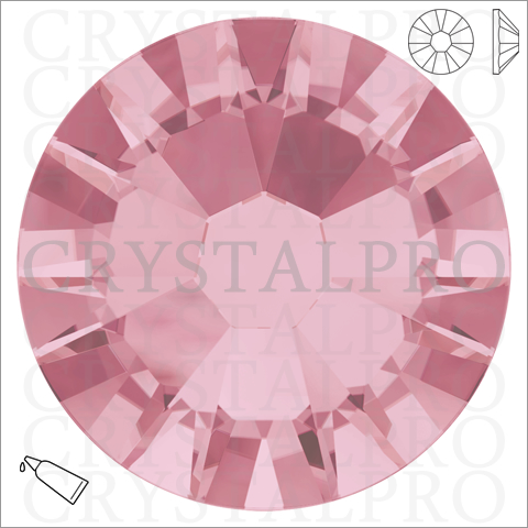 スワロフスキー #2058 ライトローズ