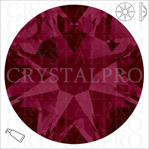 スワロフスキー #2088 ルビー