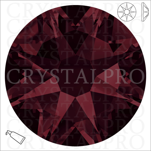 スワロフスキー #2088 バーガンディ