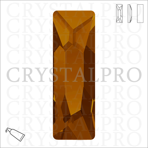 スワロフスキー #2555 クリスタルコッパー