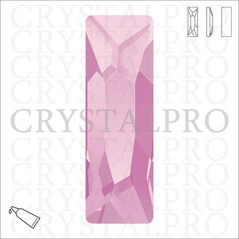 スワロフスキー #2555 ライトローズ