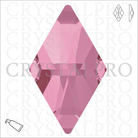 スワロフスキー #2709 ライトローズ