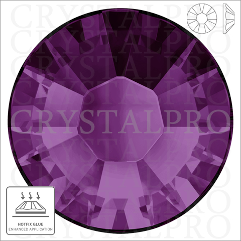 スワロフスキー　ホットフィックス　#2038 アメジスト