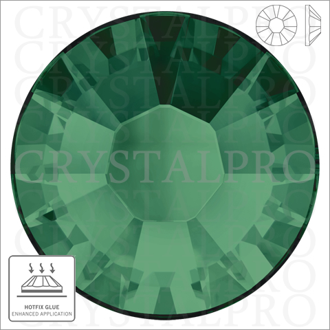 スワロフスキー　ホットフィックス　#2038 エメラルド