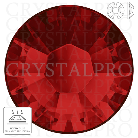 スワロフスキー　ホットフィックス　#2038 ライトシャム