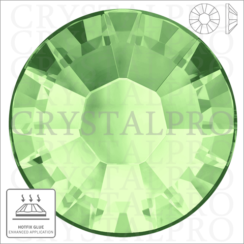スワロフスキー　ホットフィックス　#2038 クリソライト