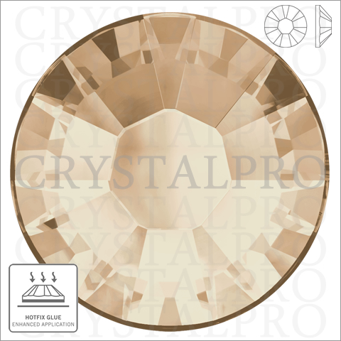 スワロフスキー　ホットフィックス　#2038 シルク