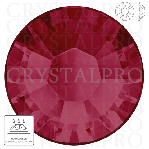 スワロフスキー　ホットフィックス　#2038 ルビー