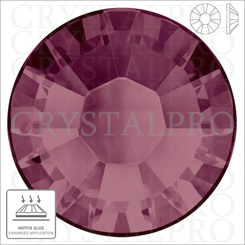 スワロフスキー　ホットフィックス　#2038 バーガンディ