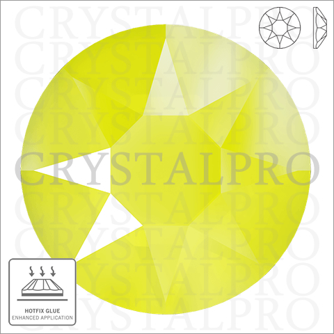 スワロフスキー #2078 クリスタル・エレクトリック・イエロー