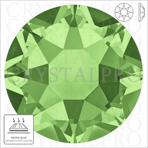 スワロフスキーホットフィックス #2078(2038) ペリドット ss20 72ヶ