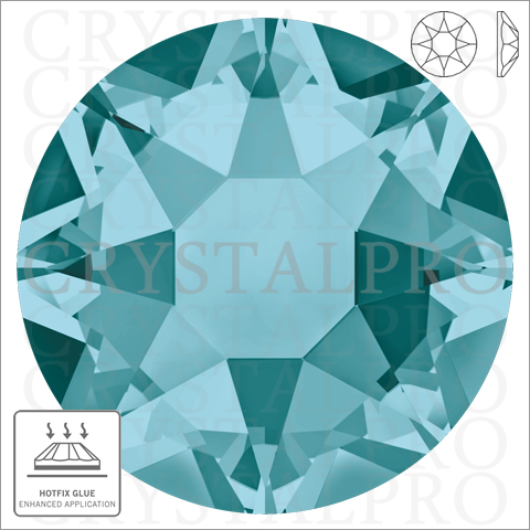 スワロフスキーホットフィックス　#2078 ブルージルコン