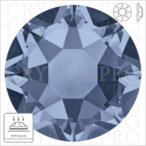 スワロフスキーホットフィックス　#2078 デニムブルー